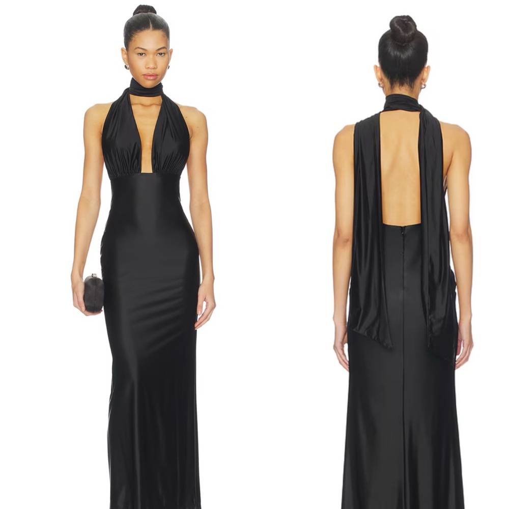 Brand New- Delfi Collective Dress Athena Dress in Black 🖤✨